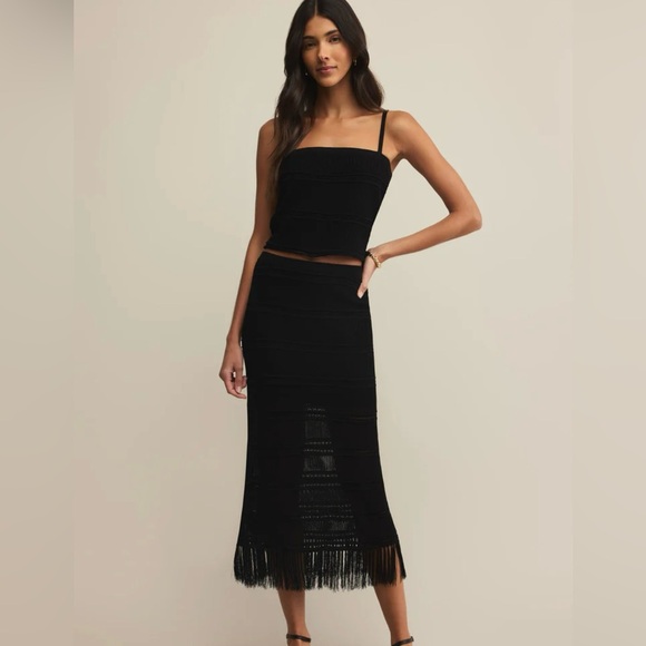 Z Supply Flynn Midi Skirt & Matching Tank NWT Size Small